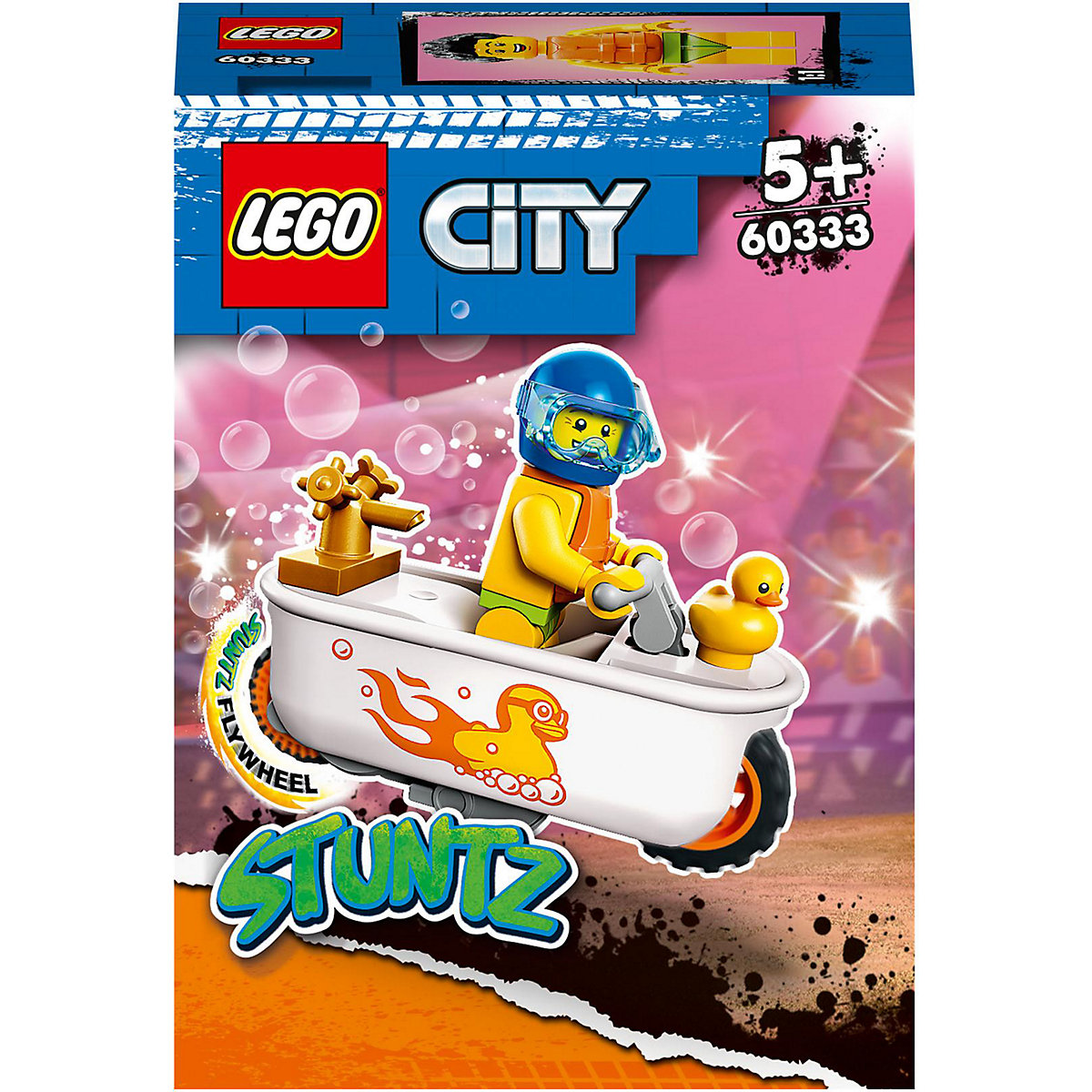 LEGO® City Stuntz 60333 Badewannen-Stuntbike