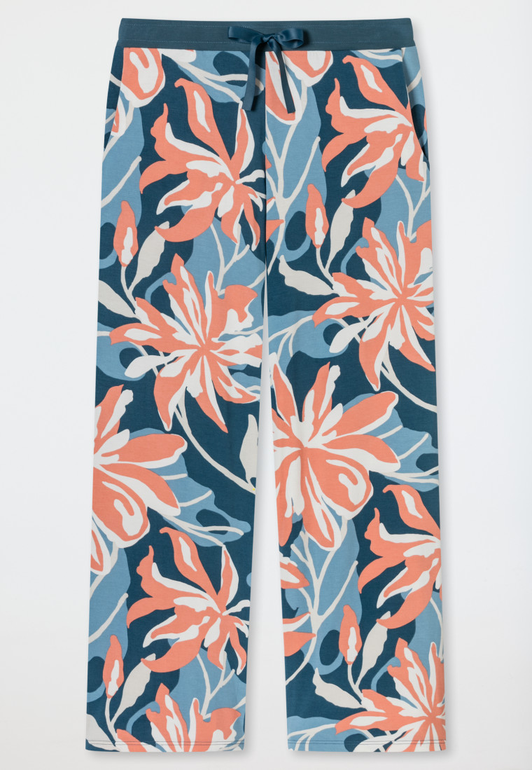 Hose lang Blumen multicolor - Mix+Relax