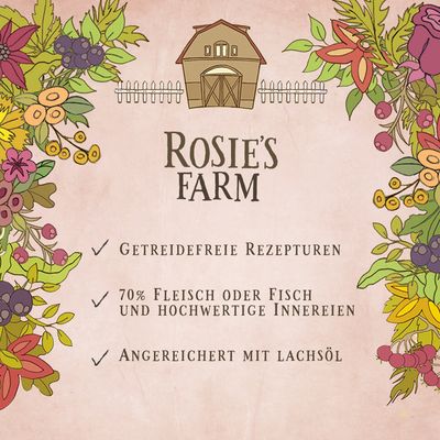 Sparpaket Rosie's Farm Adult 32 x 100 g