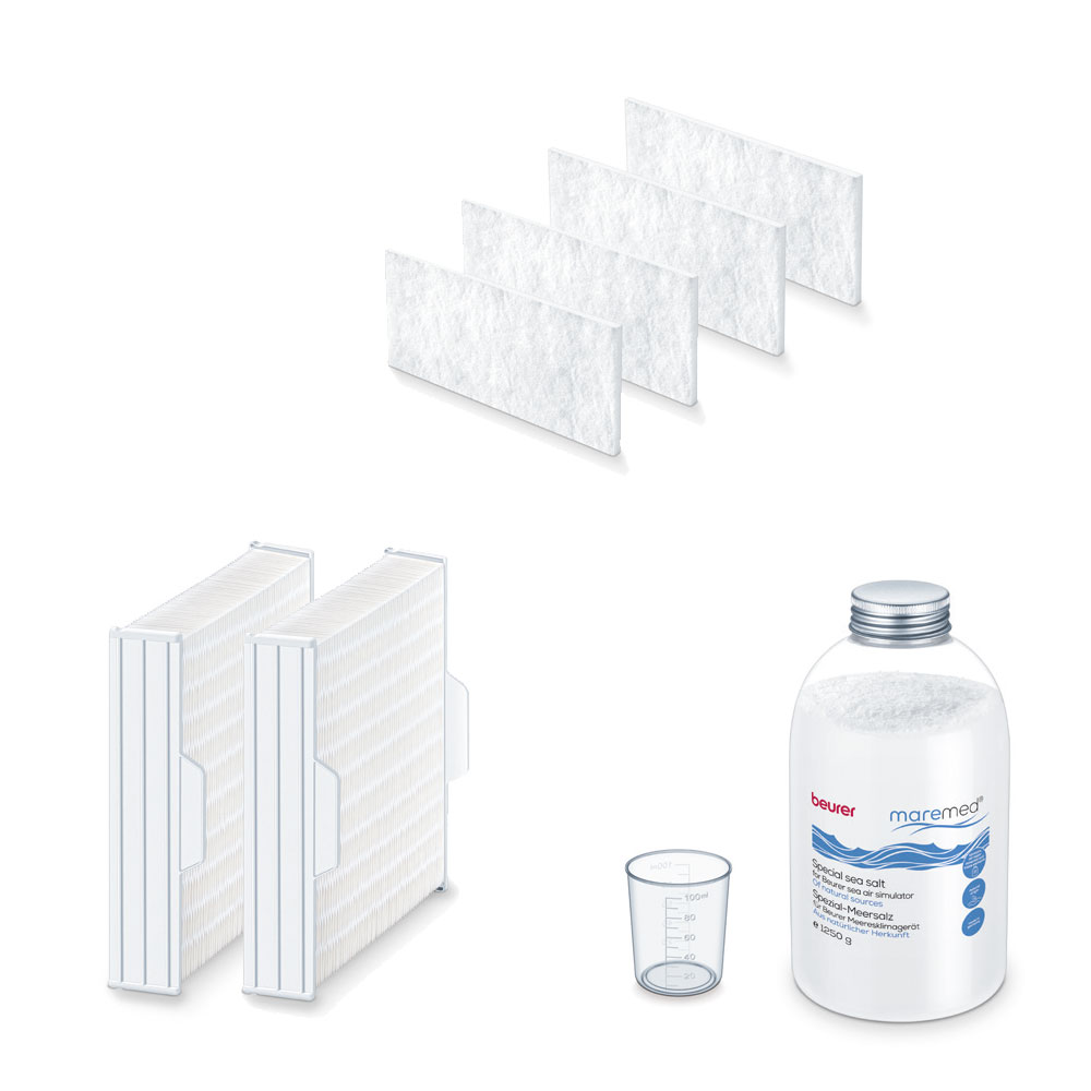 maremed® MK 500 Kombi-Set-Kombiset mit Vorfilter, Wasserfilter & Spezial-Meersalz für das maremed® MK 500