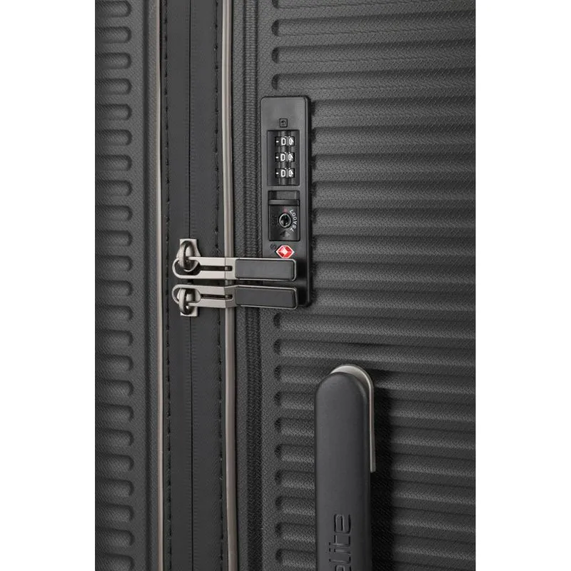 Travelite ROOMER Trunk M (66 cm) Erweiterbar - Schwarz