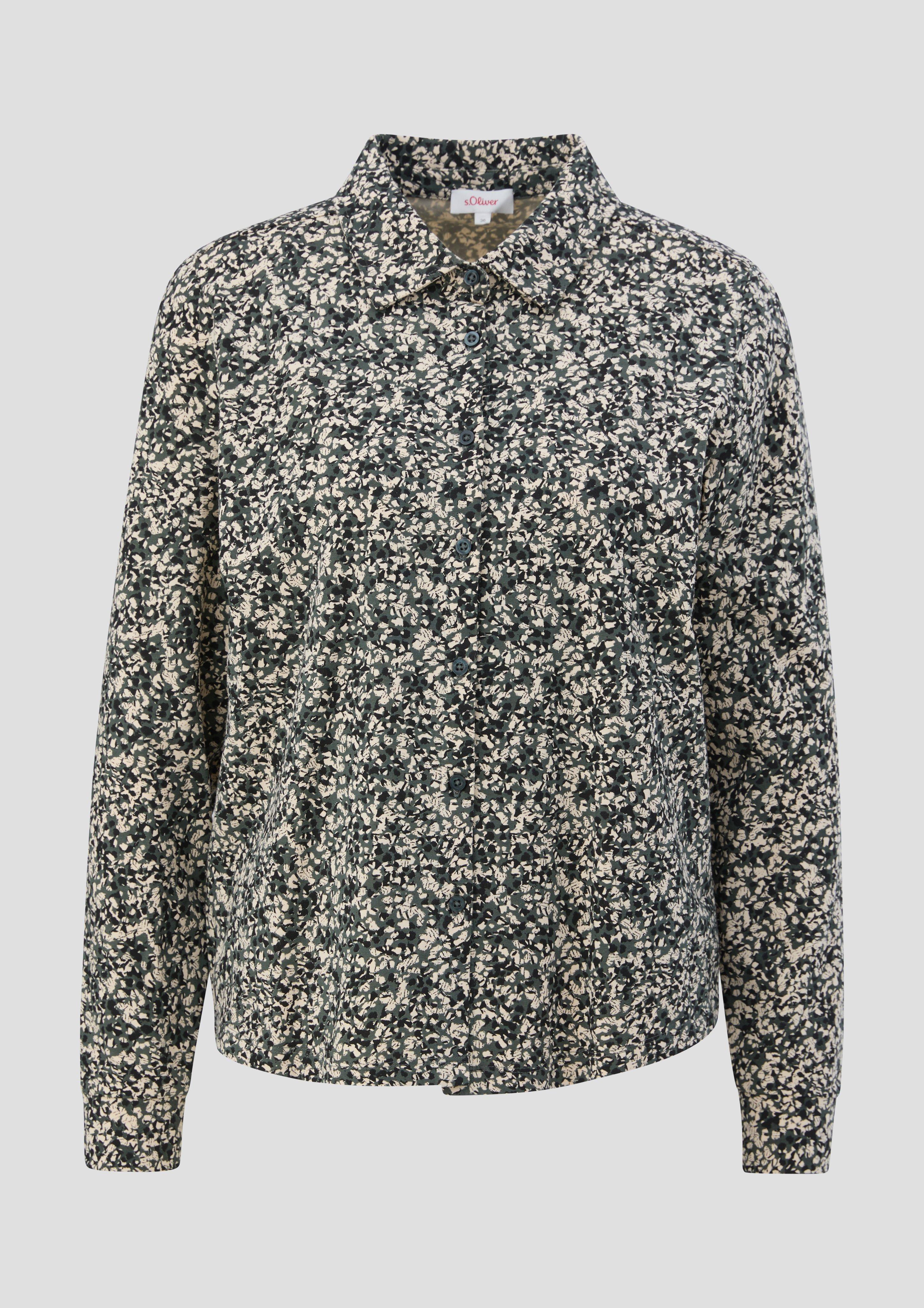 Bluse aus Baumwollstretch  2137225-79A6