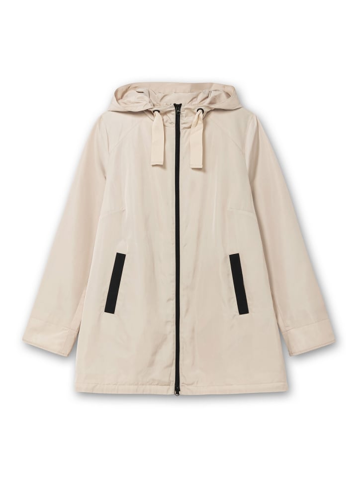 sheego Kapuzenjacke in sand günstig kaufen