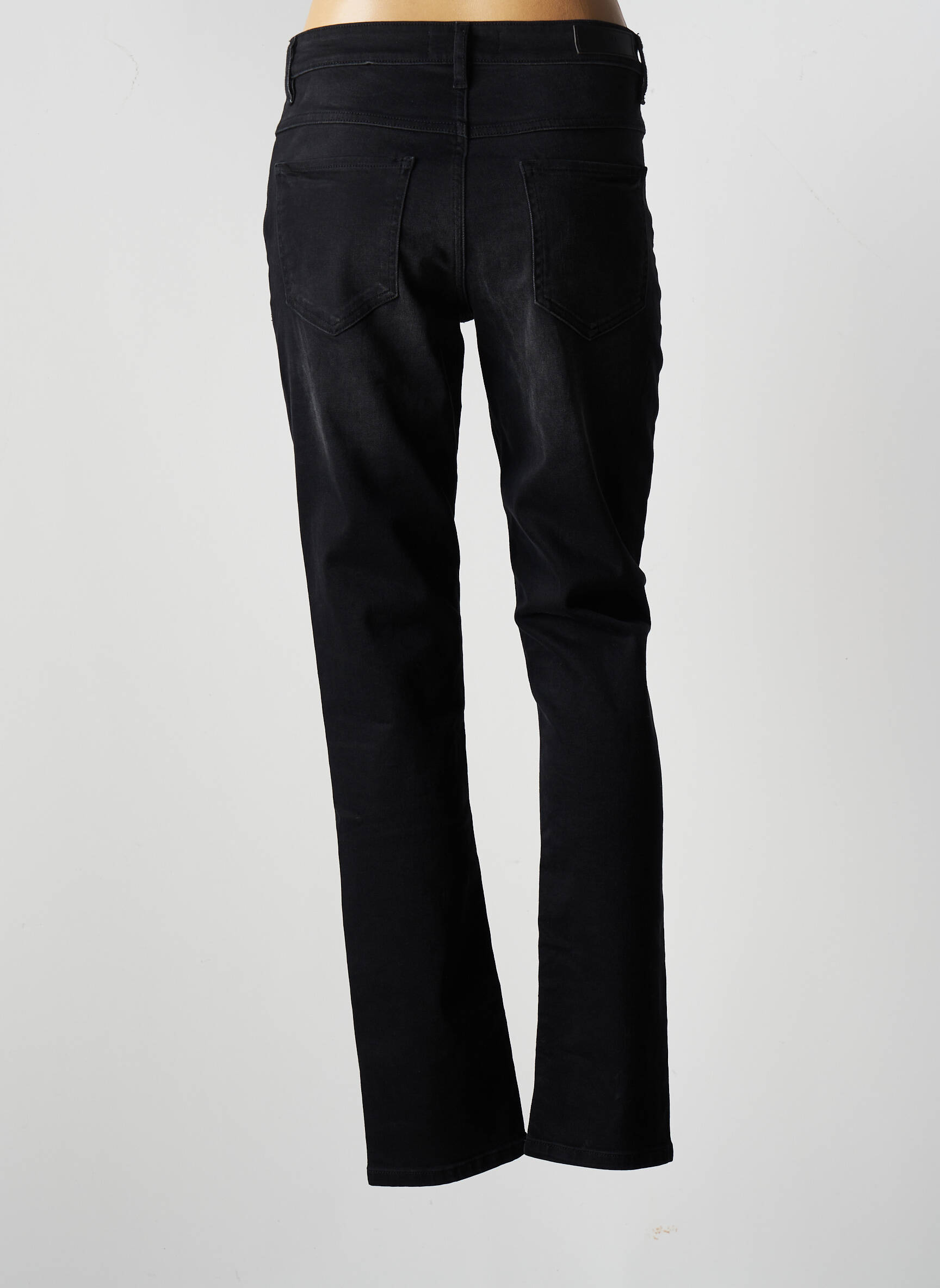 Ichi Jeans Coupe Slim Femme couleur noir
