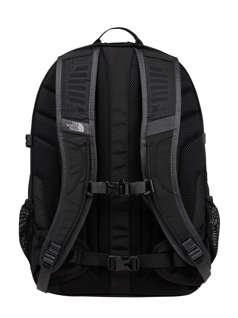 Rucksack mit Logo-Print Modell 'BOREALIS' in schwarz