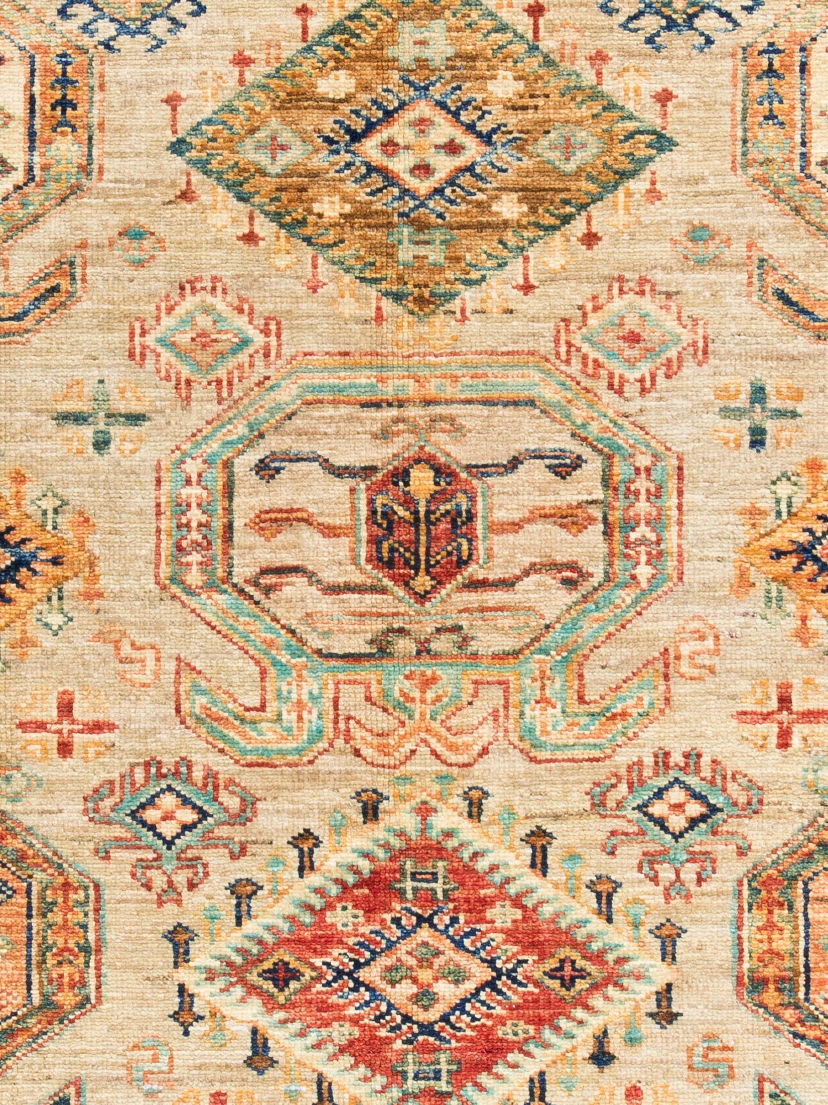 Kazak Ghazni ca. 173 x 232 cm, Unikat / Einzelstück