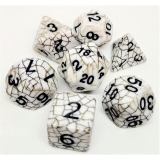 Würfelset: Spider Black (7)