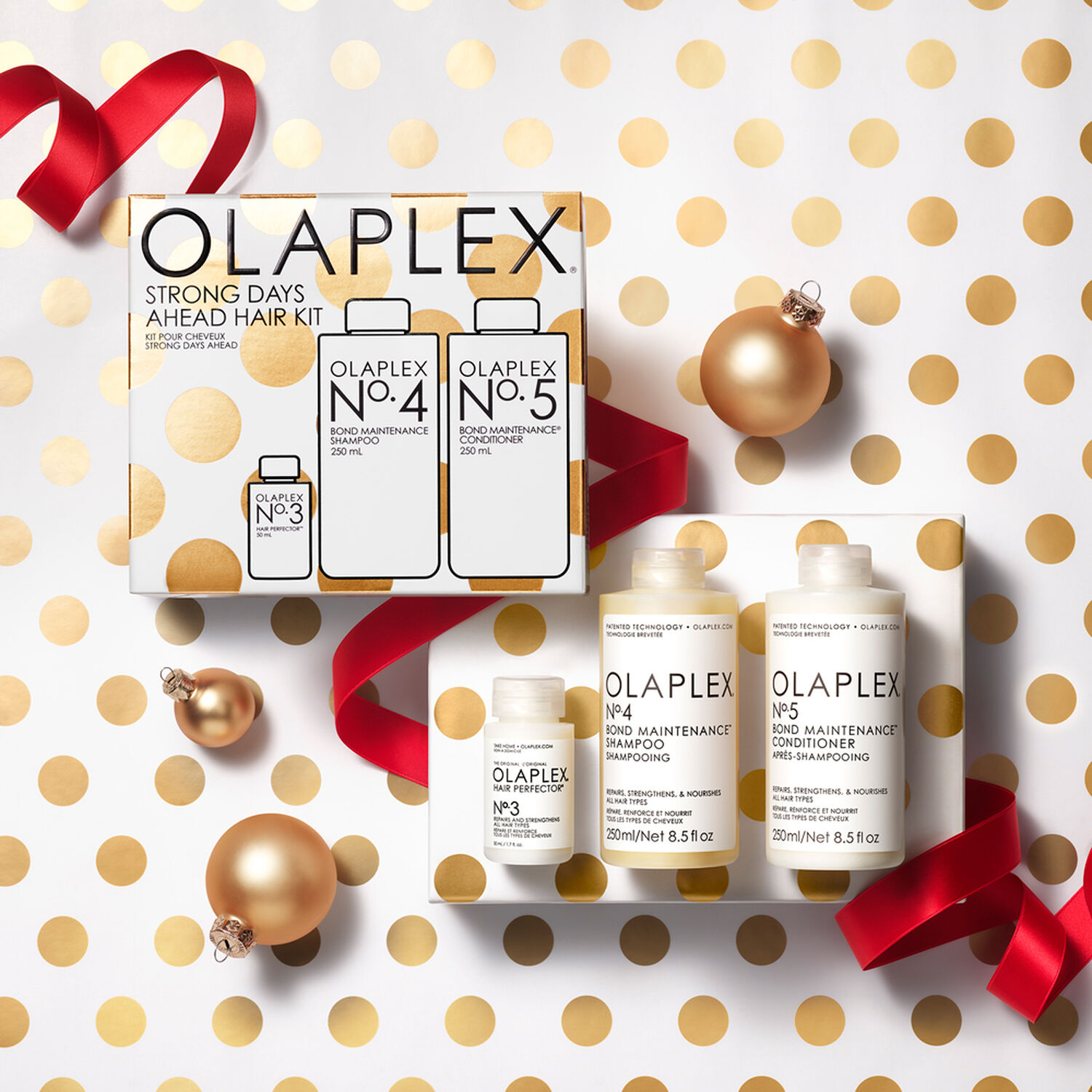 Olaplex Strong Days Ahead Coffret Soin Cheveux - 3 Produits