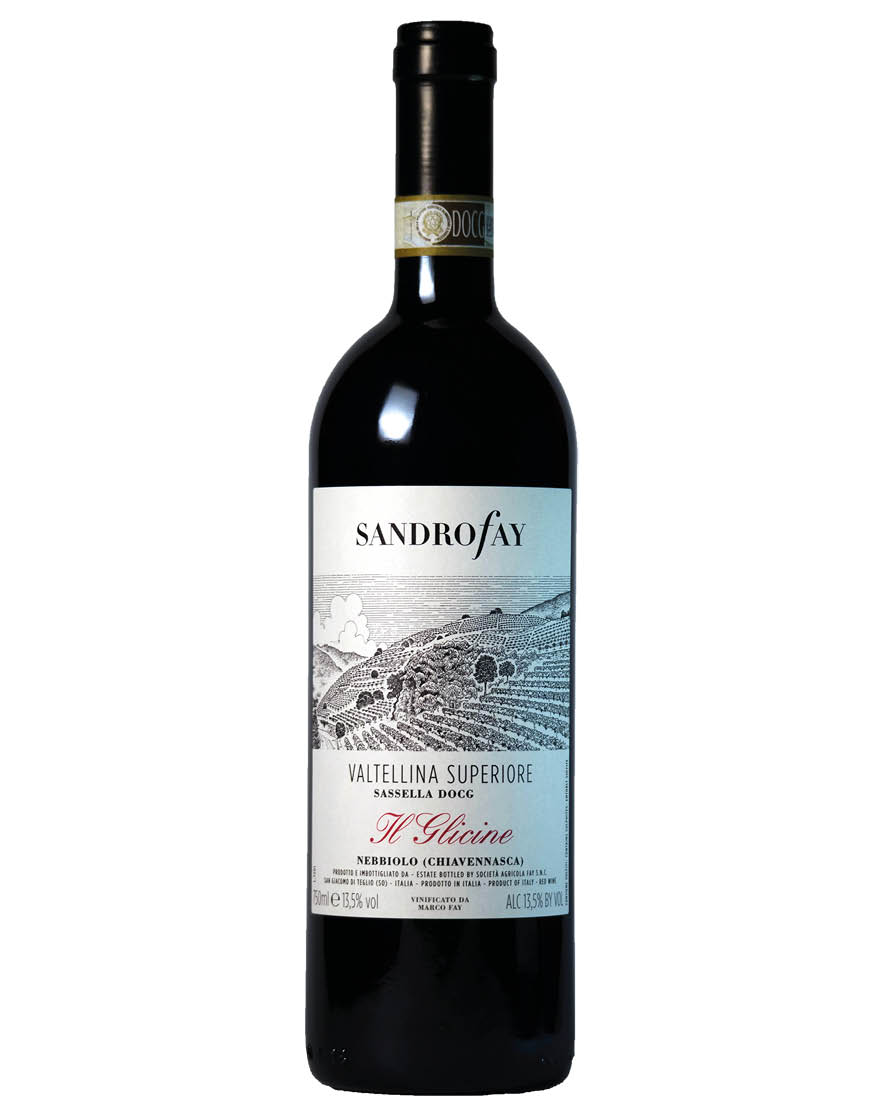 Valtellina Superiore DOCG Sassella Il Glicine 2020 Sandro Fay 0,75 ℓ