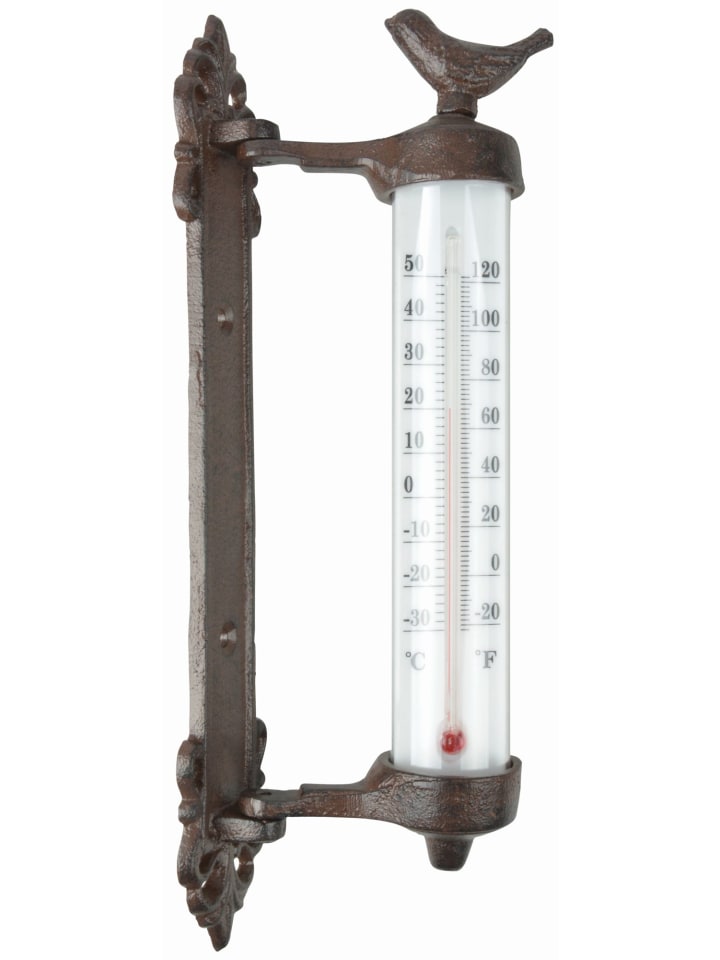 Esschert Design Gartenthermometer in Braun günstig kaufen onesize