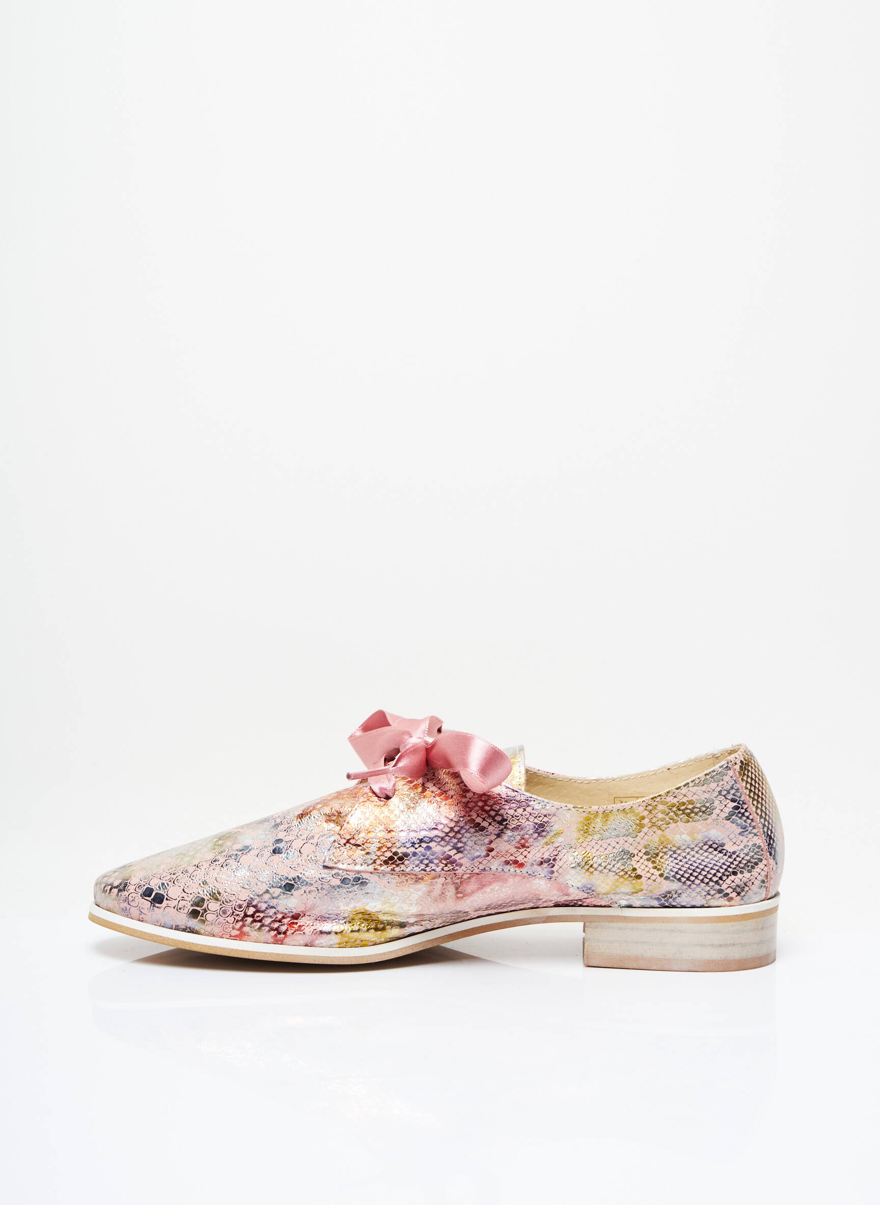 Folie S Derby Femme couleur rose
