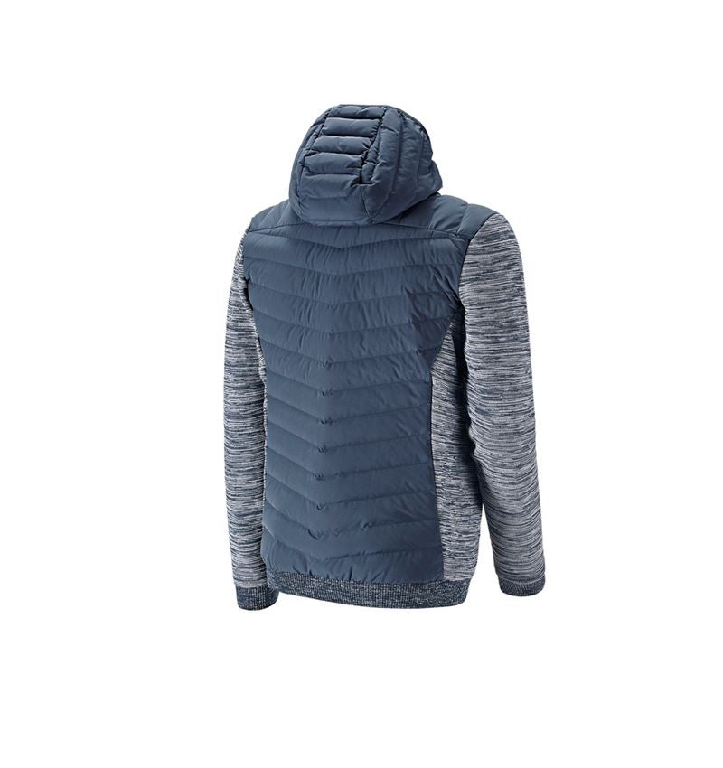 Hybrid Kapuzenstrickjacke e.s.motion ten