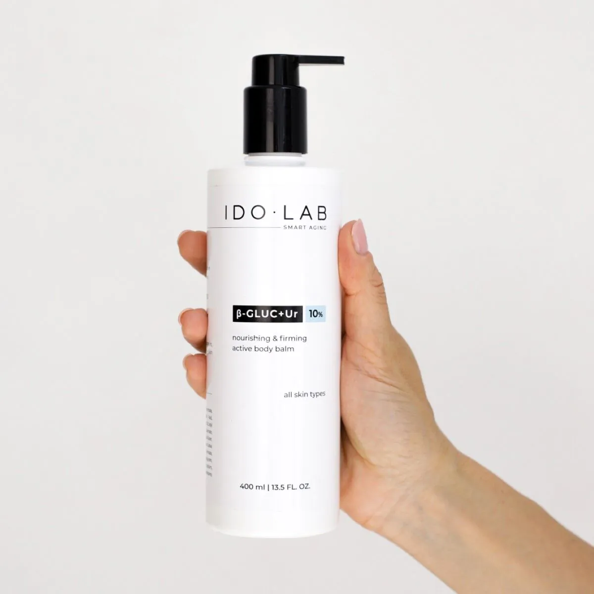 Ido Lab B-Gluc + Ur gaivinamasis, maitinamasis kūno balzamas