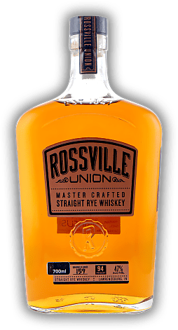 Rossville Union Straight Rye Whiskey Rossville Union Straight Rye Whiskey  0,7	 Liter - Vol 47%