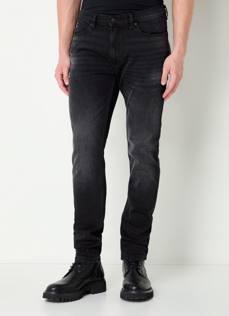 Blugi spălați HUGO BOSS 734 Slim-Fit