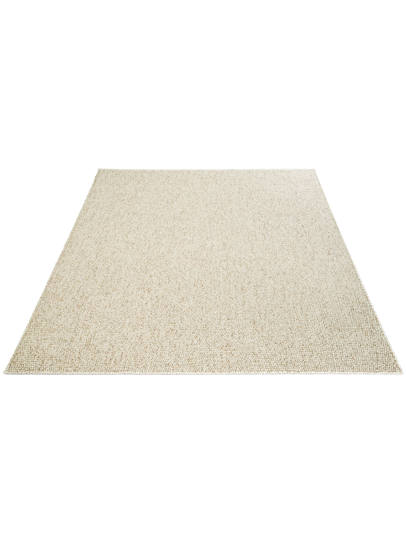 Karleby Moderner Teppich, Creme/Braun meliert