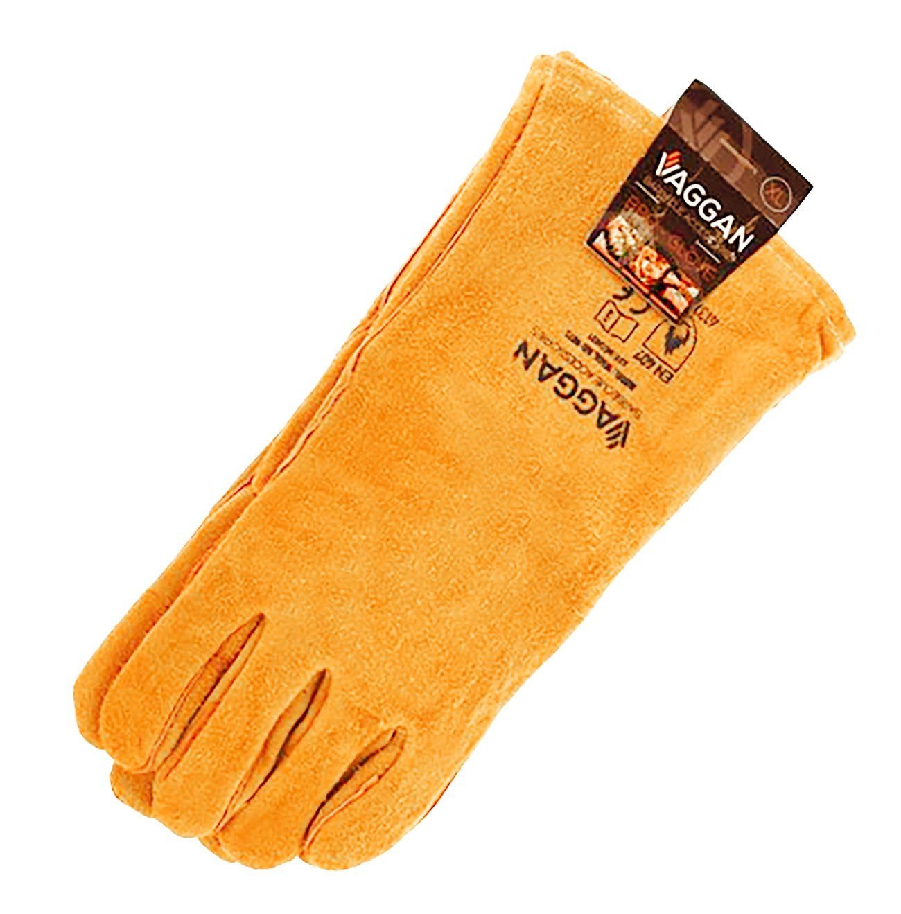 Bubble-Store Rücksitzorganizer Kaminhandschuhe (100% Rindsleder), BBQ-Grillhandschuhe