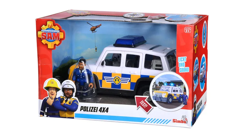 Simba - Feuerwehrmann Sam - Polizei 4x4