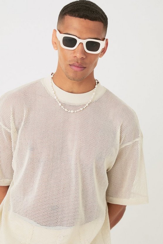 Oversize Mesh T-Shirt
