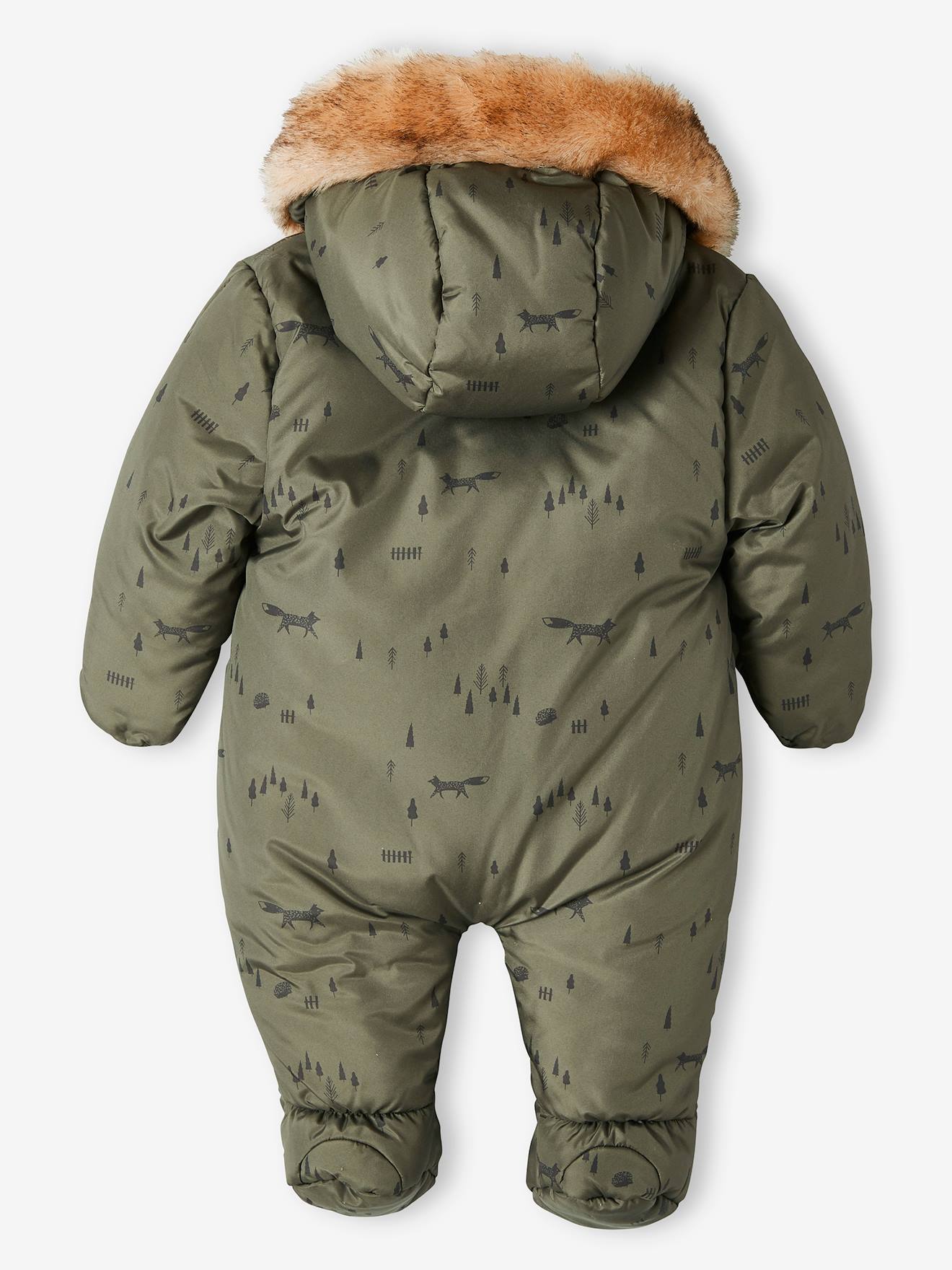 Combipilote bébé double ouverture totale kaki