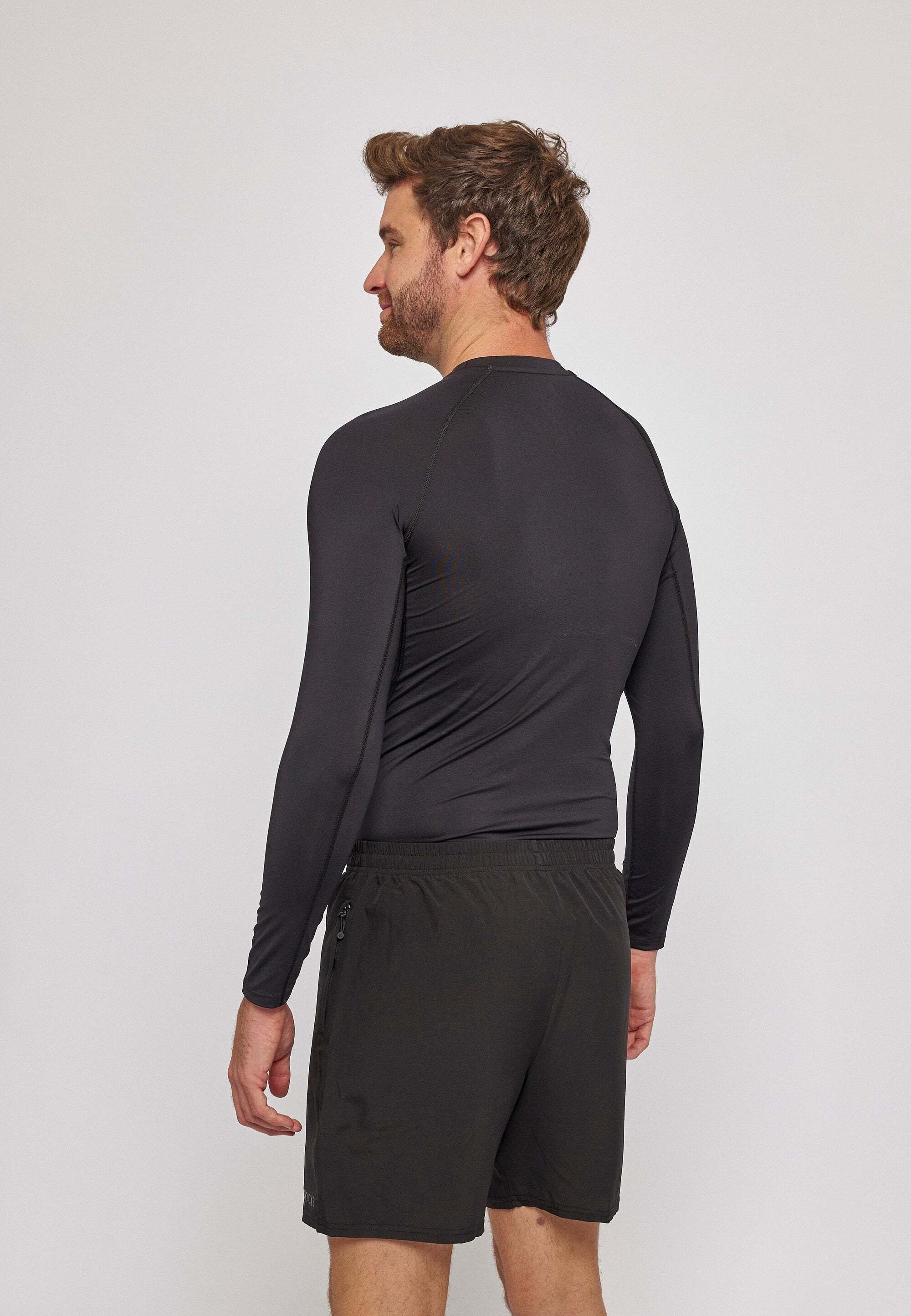 SNOCKS Funktionsshirt (1-tlg) mit unauffälligem Logodruck, schnelltrocknend & perfekt für den Sport