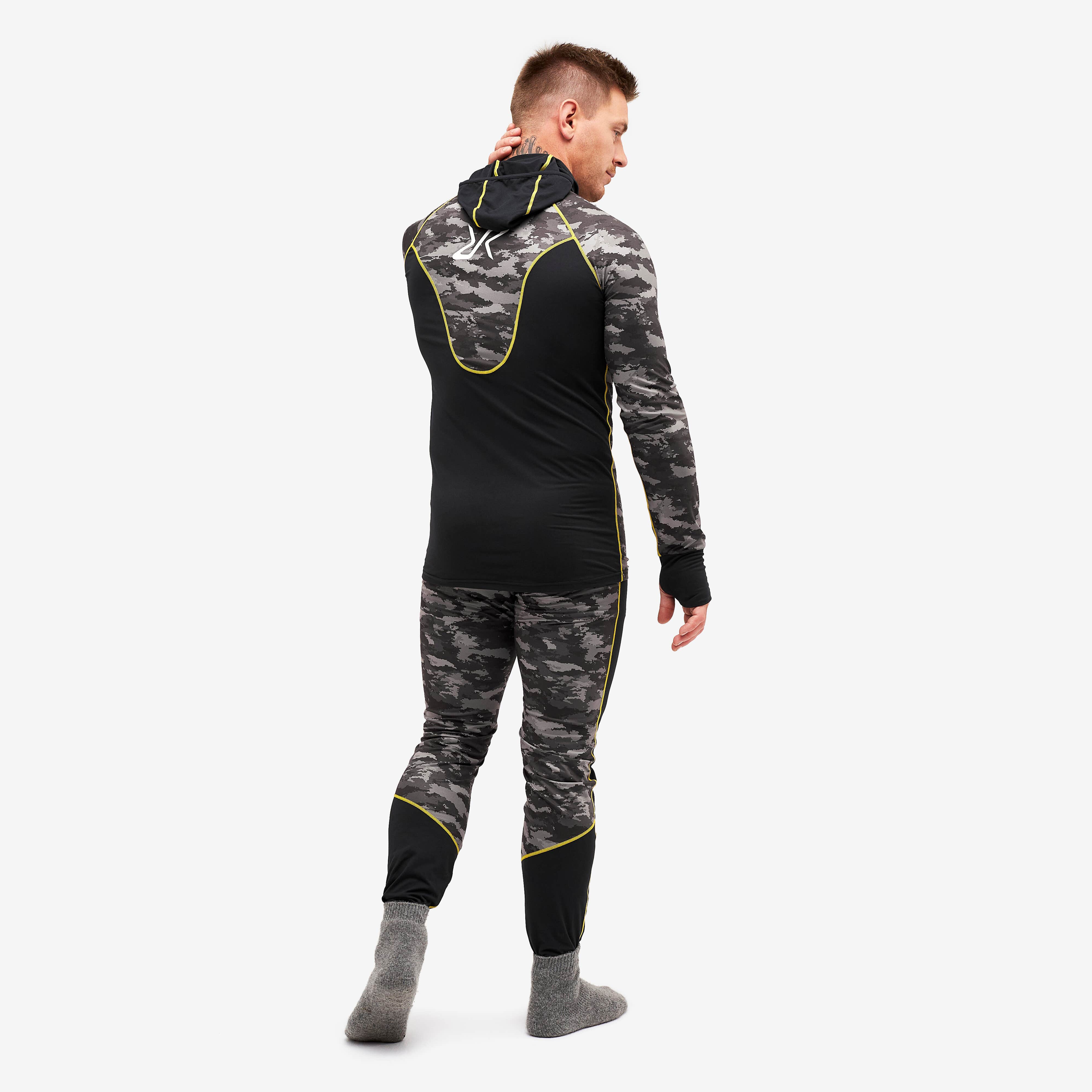 Sneaky Balaclava Base Layer Set Homme Smokey Camo