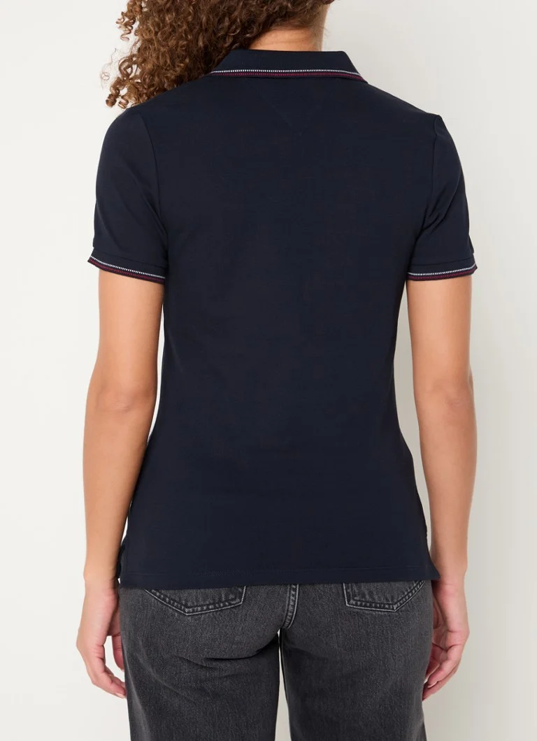Tommy Hilfiger slim fit polo made of piqué cotton