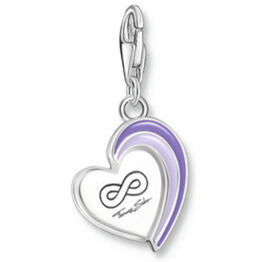 Thomas Sabo Charm Argent, Émail Pendentif