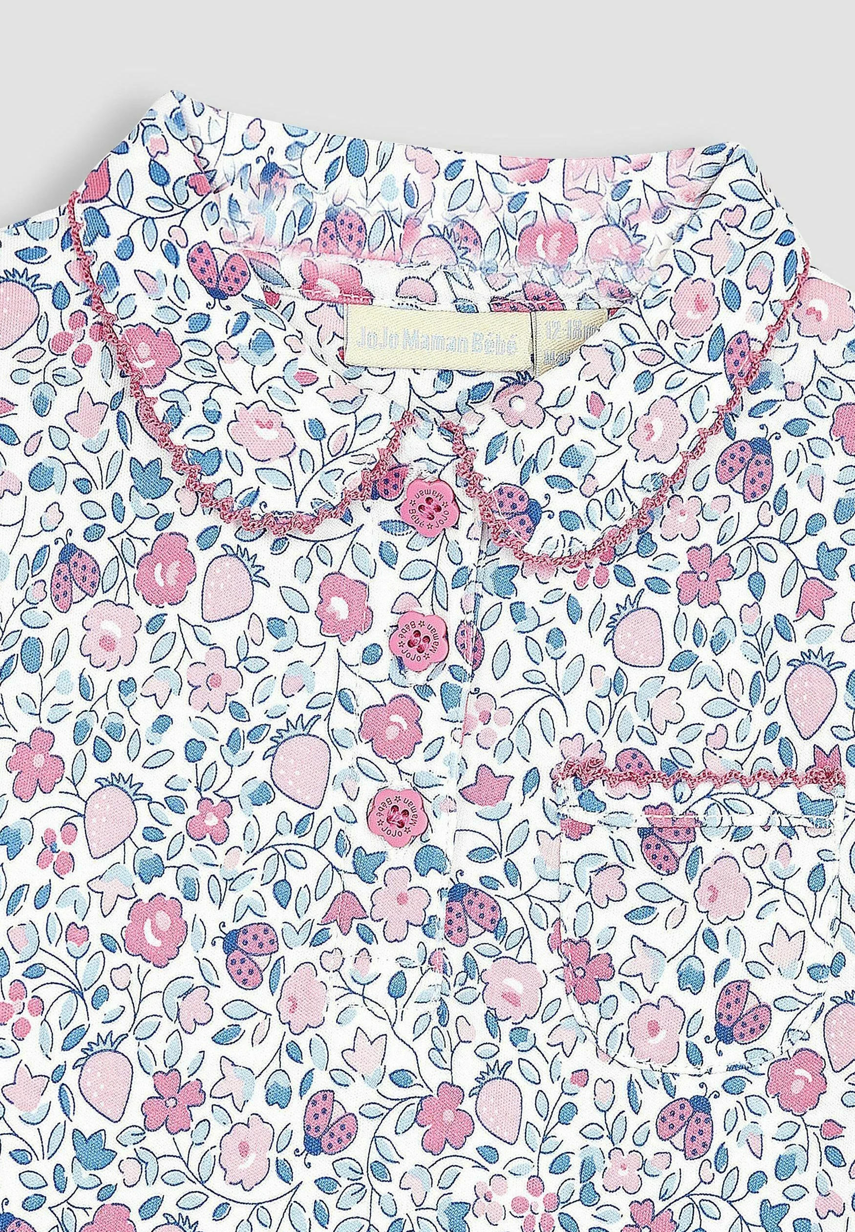 JoJo Maman Bébé BIRD DITSY FLORAL PRETTY - REGULAR FIT - Polo