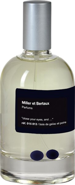 Miller et Bertaux Close your eyes, and ... Eau de Parfum