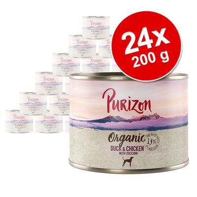 Sparpaket Purizon Organic 24 x 200 g
