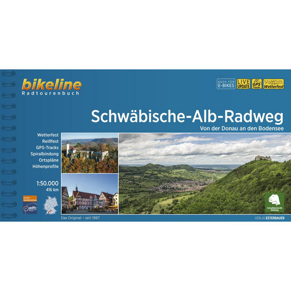 SCHWÄBISCHE ALB RADWEG - Radwanderführer