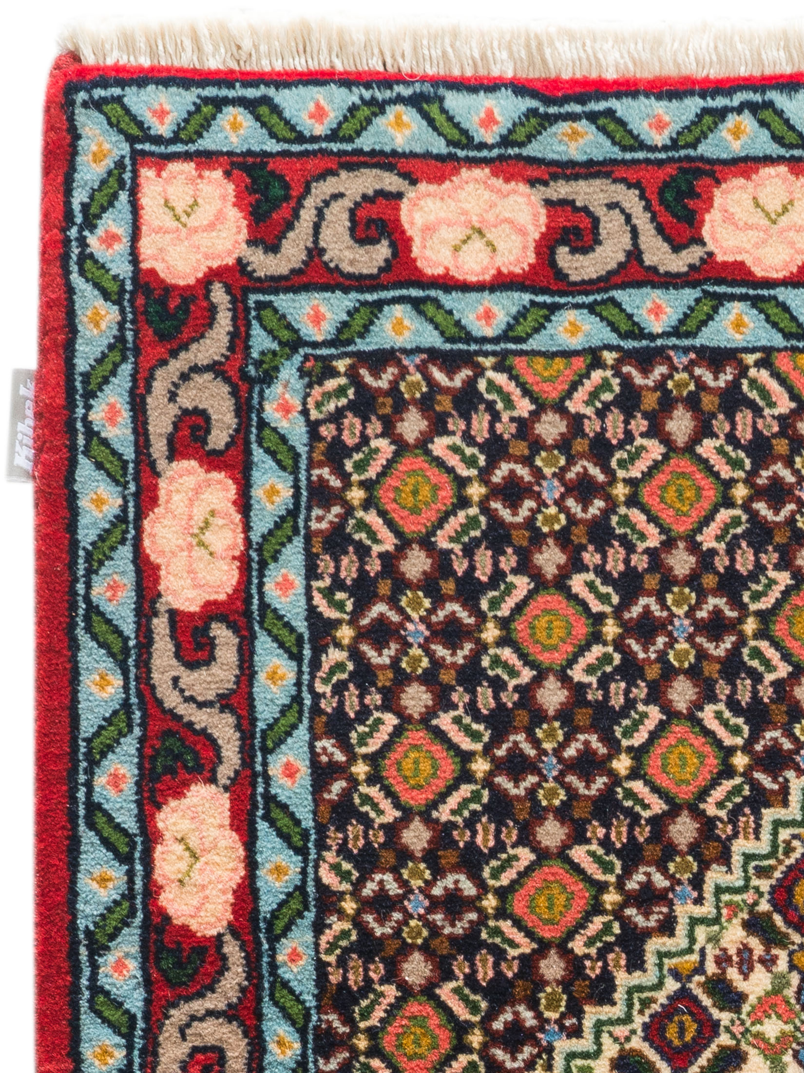 Senneh ca. 75 x 103 cm, Unikat / Einzelstück