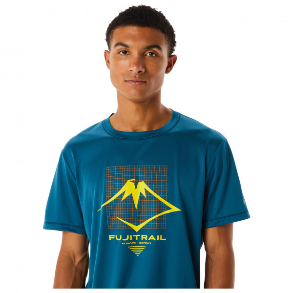 Asics - Fujitrail Logo S/S Top - Funktionsshirt