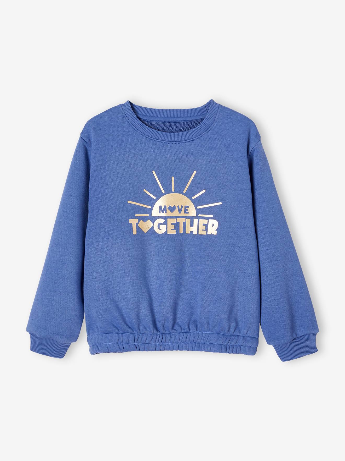 Vertbaudet Mädchen Sport-Sweatshirt SUNRISE - blau