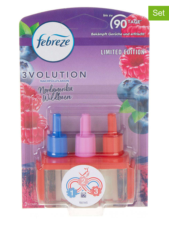 febreze 3er-Set: 3 Volution Nachfüllflakon 