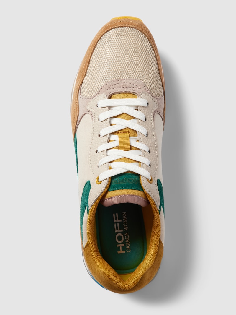 Sneaker im Colour-Blocking-Design Modell 'OAXACA' in beige