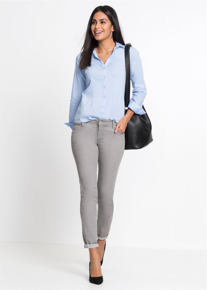 Stretch-Bluse