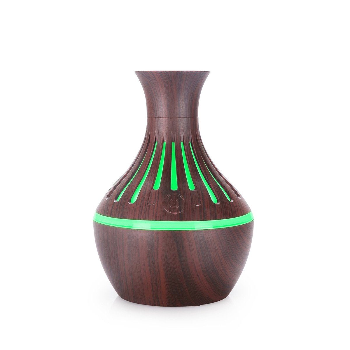 götäzer Luftbefeuchter USB Wiederaufladbar Kreative hohle Vase Aromatherapie Luftbefeuchter, Mit 7 Farben Lichteffekt, geeignet für klimatisierte Räume Hydratation