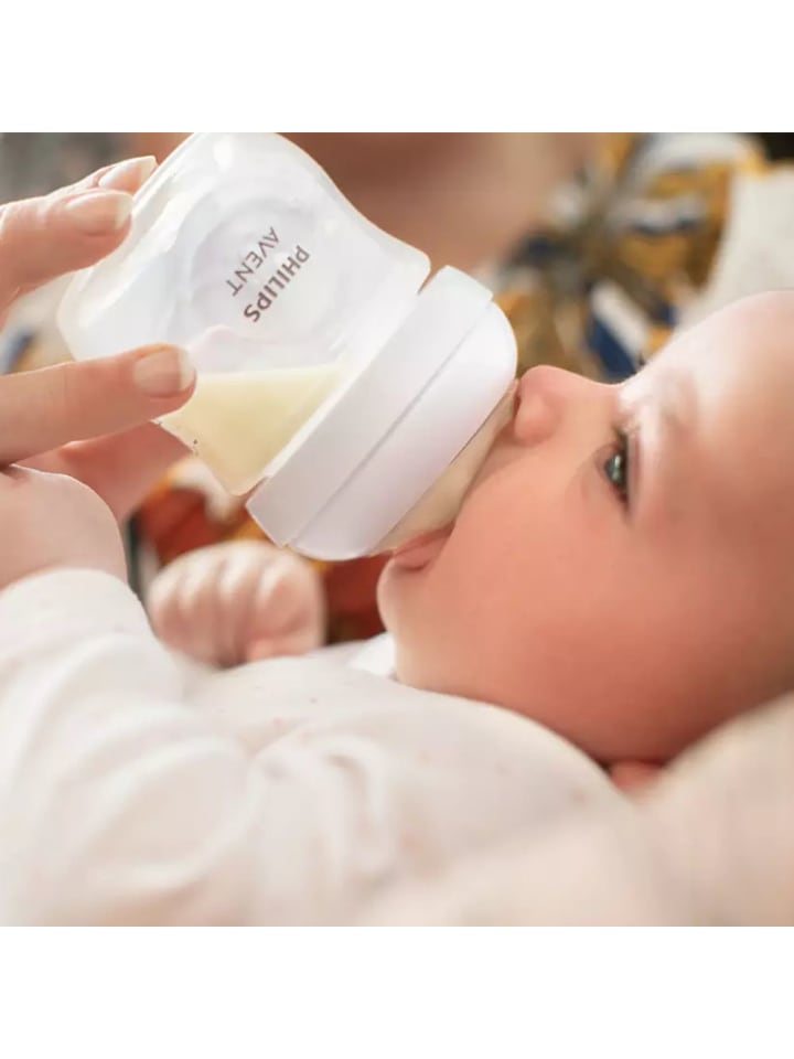 Philips Avent PP-Flasche 2er Pack Natural Response 125ml   Silikon-Sauger in weiss günstig kaufen onesize