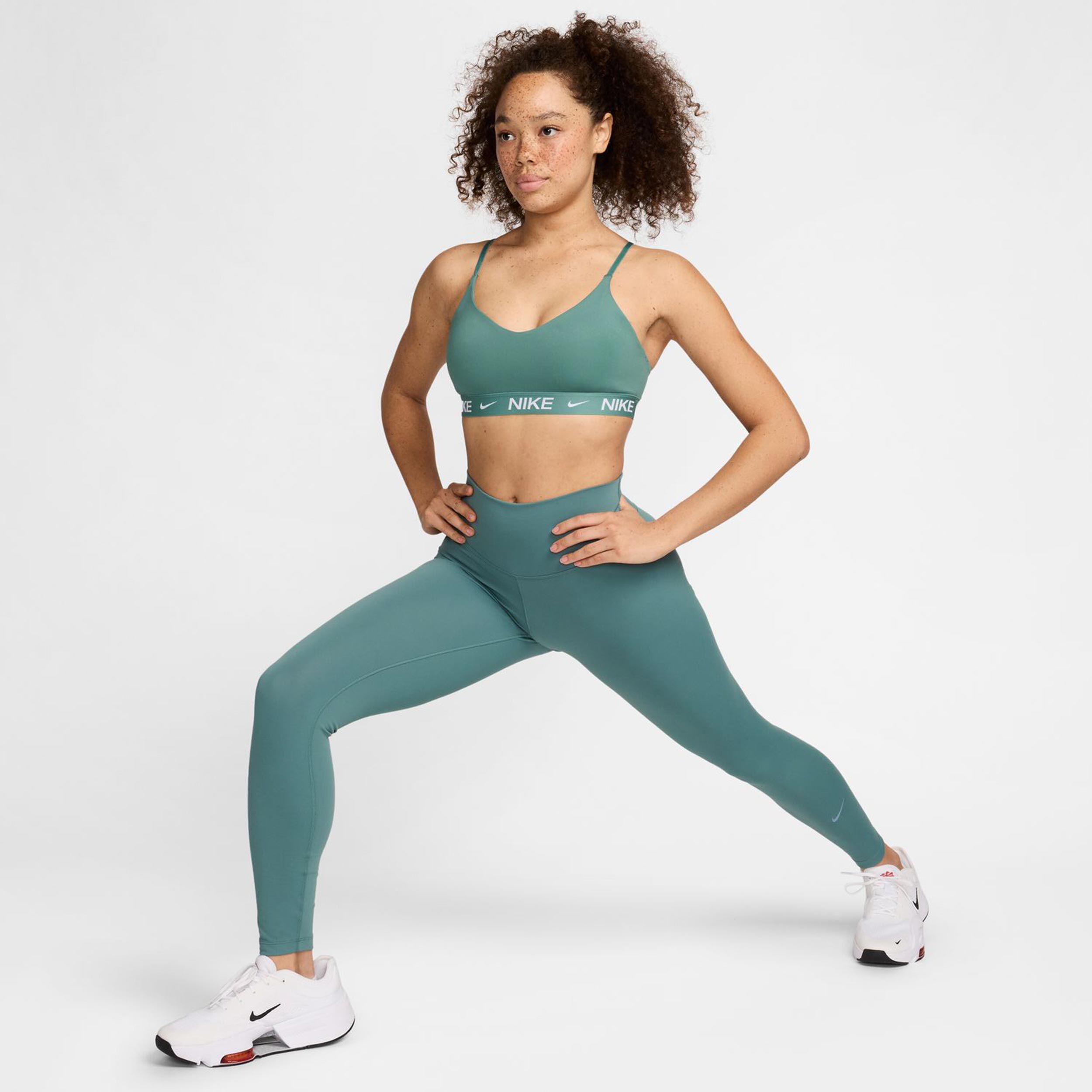 Dri-Fit Indy Padded Sport-BH Damen - Dunkelgrün