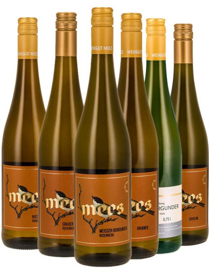 Probierpaket Weißwein Halbtrocken/Feinherb - Weingut Mees