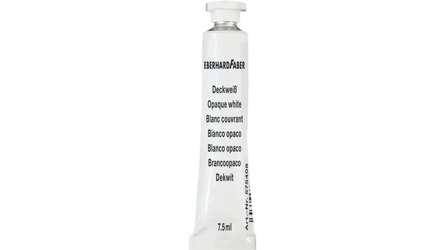 EBERHARD FABER  Deckweiß Tube 7,5 ml 7.5 ml weiß