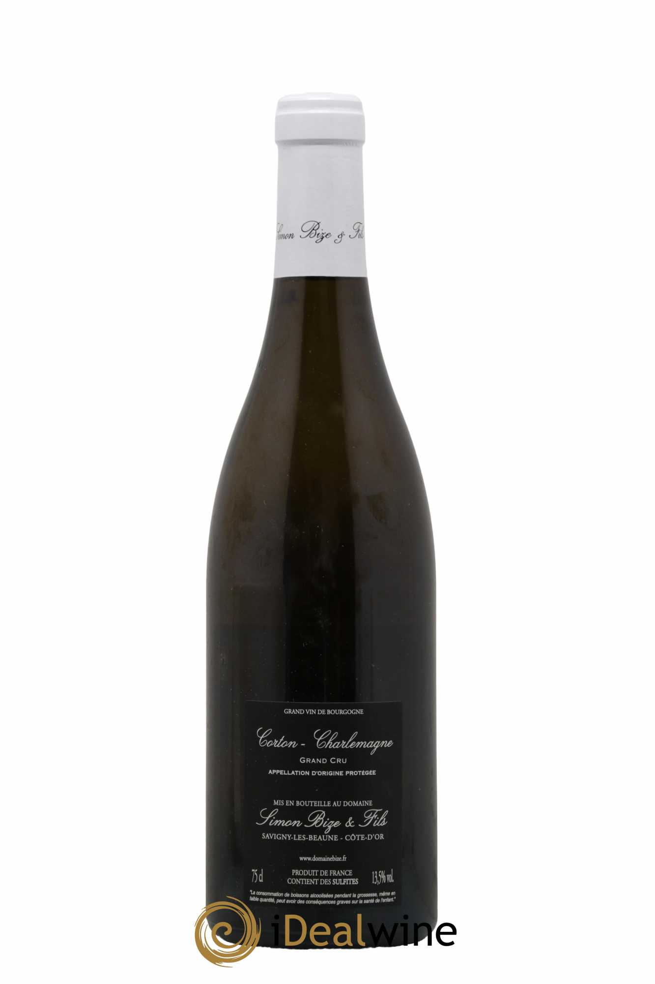Corton-Charlemagne Grand Cru Simon Bize & Fils  2018 - Lot de 1 Bouteille