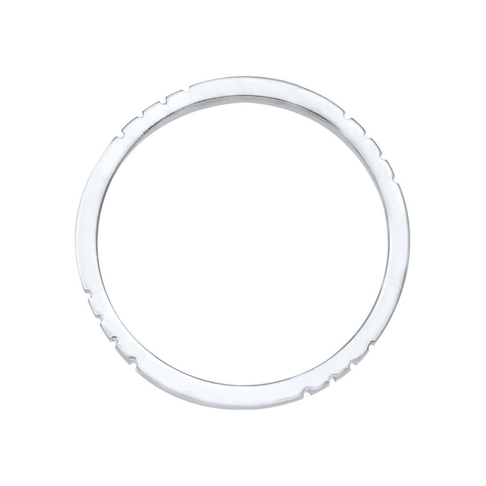 Elli Elli Bague Femmes pile bande tendance en argent sterling 925 Bague