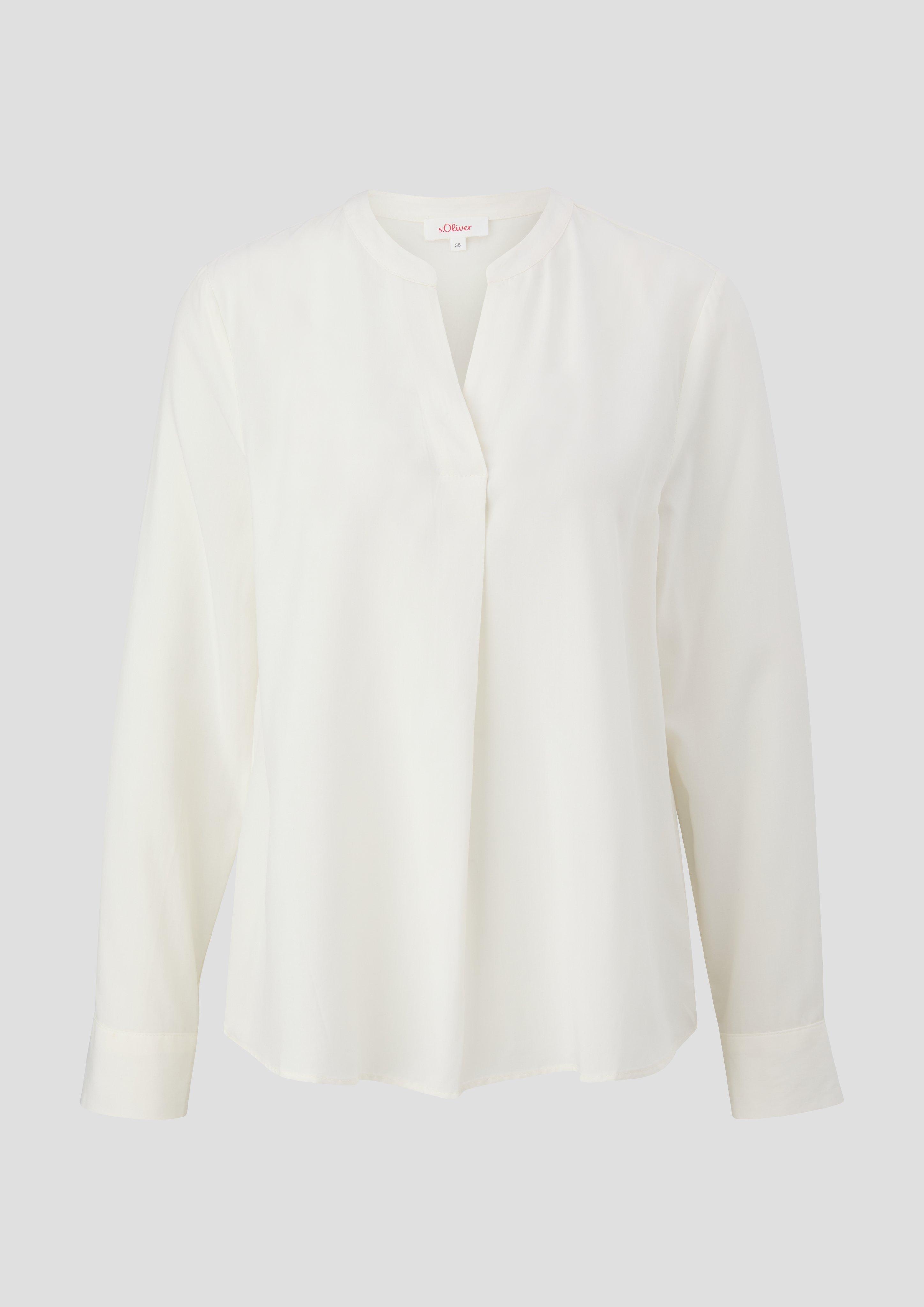 Viskosebluse mit Tunika-Ausschnitt  2142221-0210