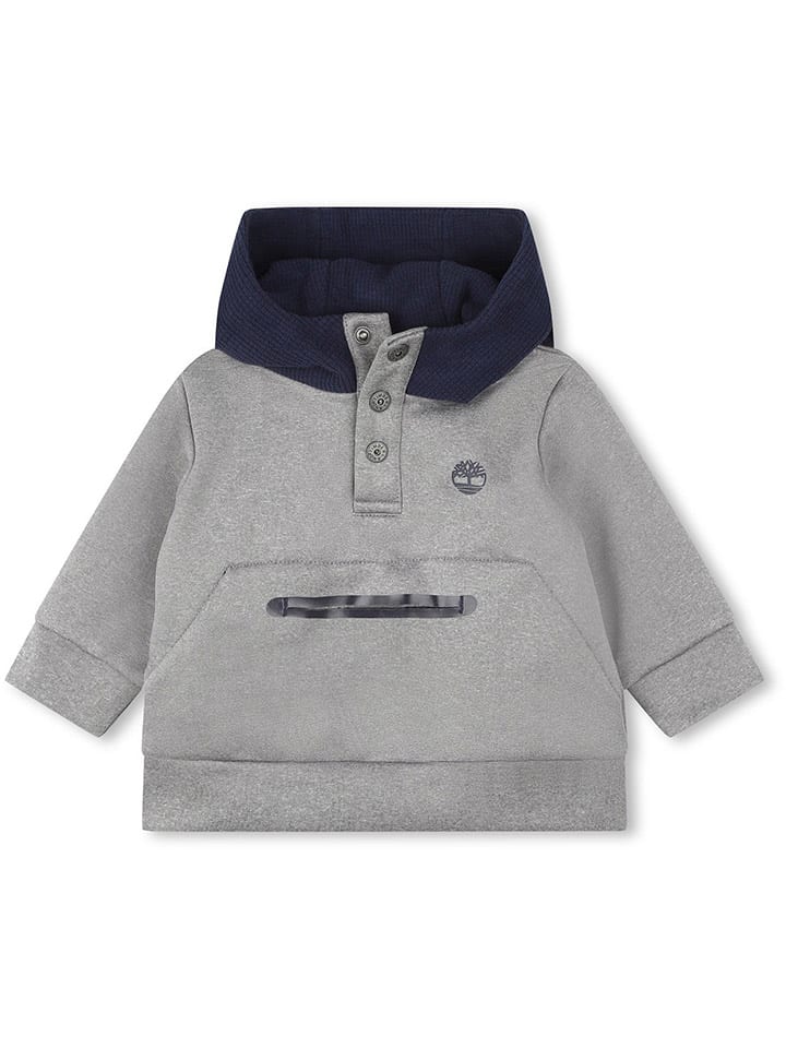 Timberland Hoodie in Grau/ Dunkelblau günstig kaufen