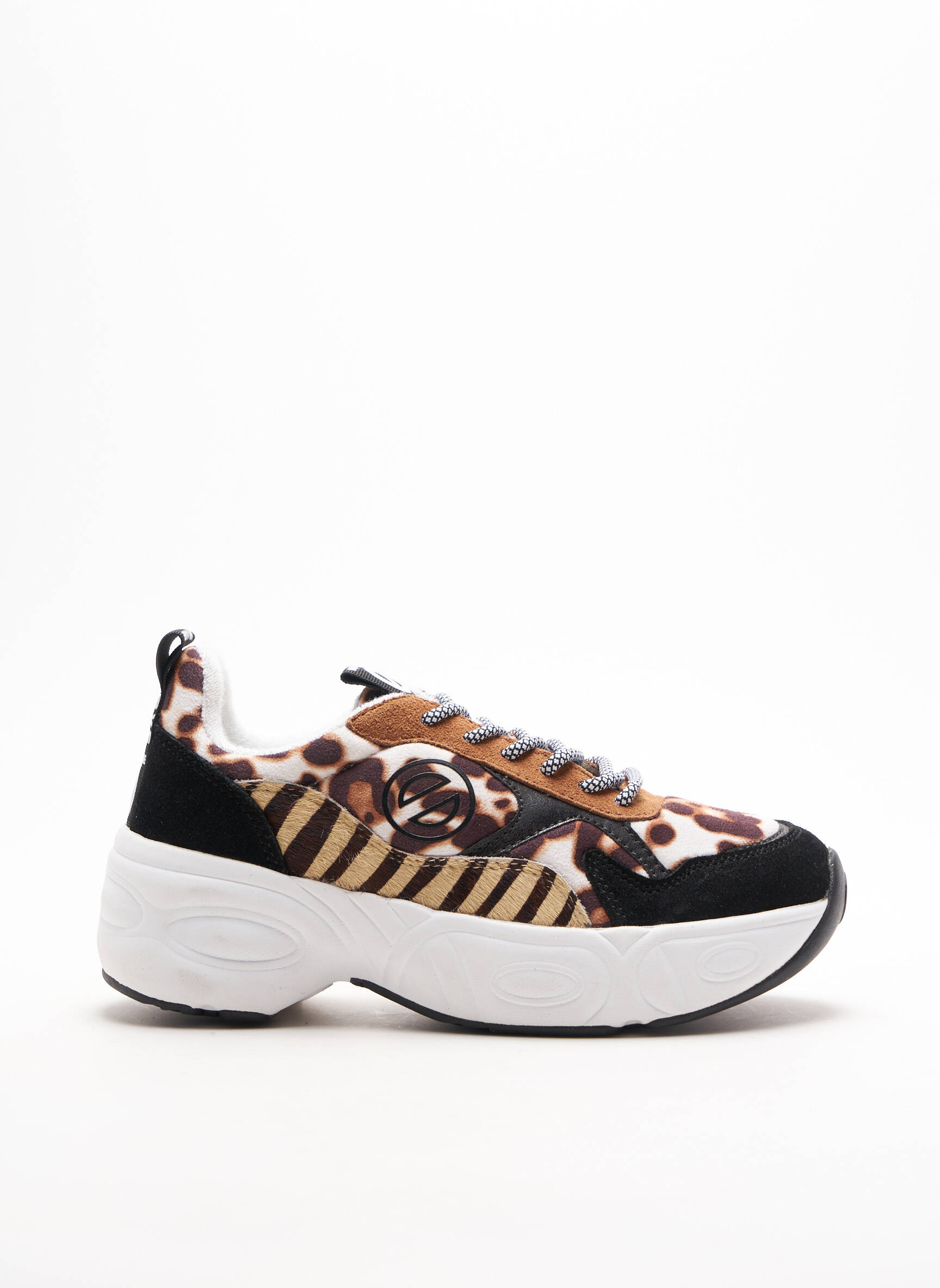 No Name Baskets Femme couleur noir