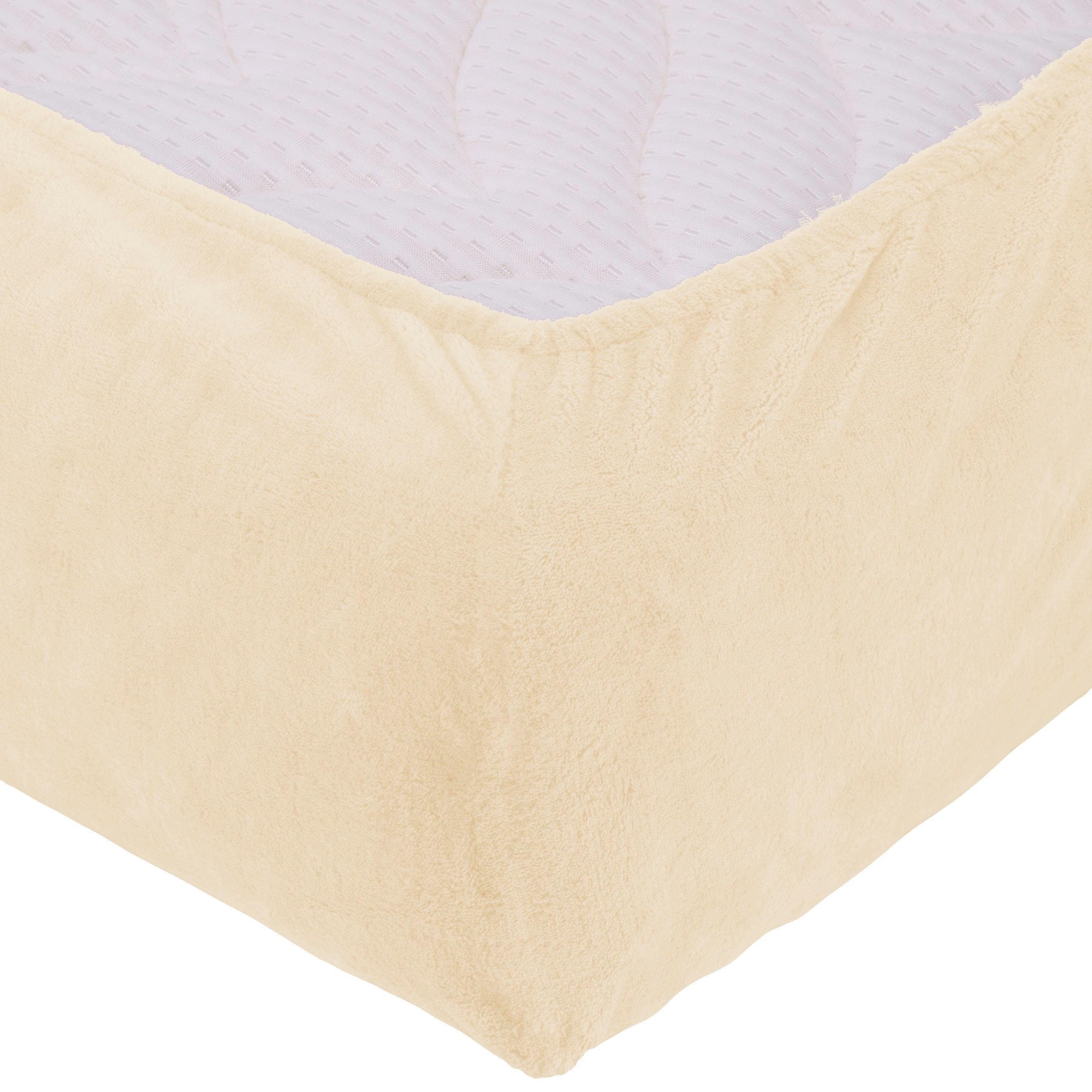 Matratzenschoner Coral Fleece Spannlaken wasserdicht SETEX