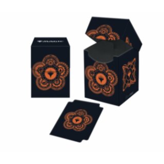 UP - 100+ Deck Box for Magic: The Gathering - Mana 7 Color Wheel